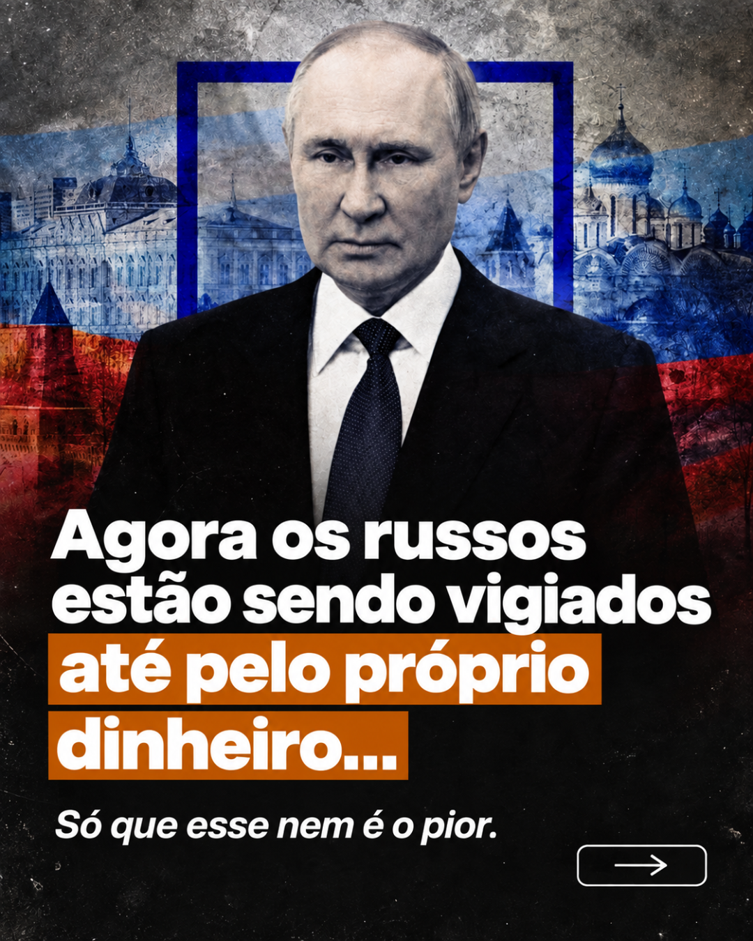 Carrossel Léo Maximiliano — A Rússia ligou um dinheiro rastreável rublo por rublo